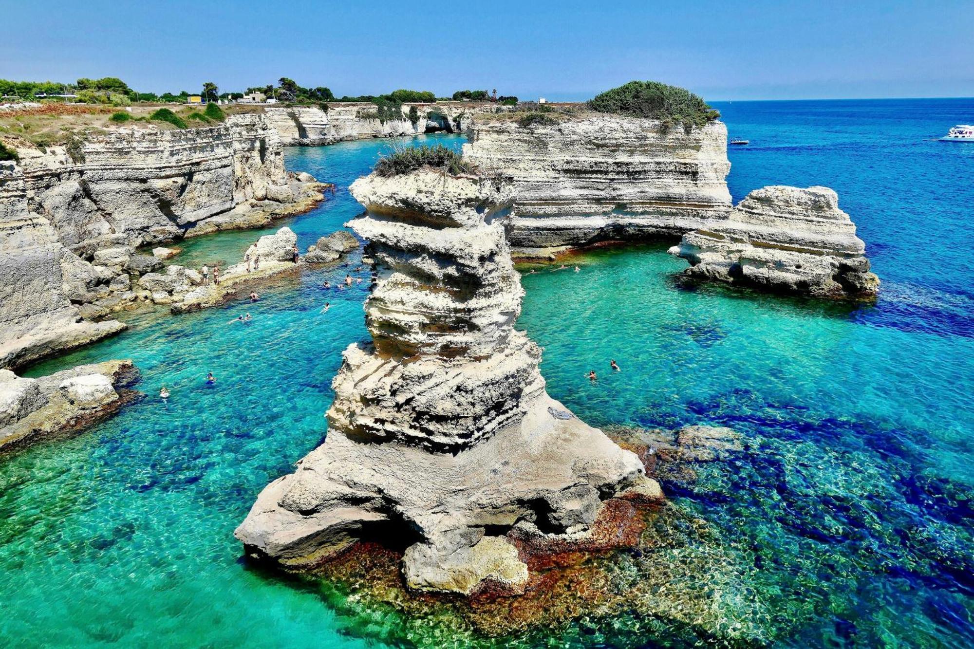 Villa Dan-Rooms In Monopoli Impalata Bagian luar foto
